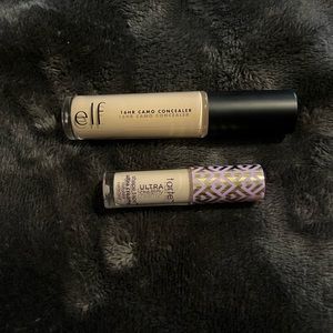 Tarte Shapetape Ultra Creamy & elf Camo Concealer